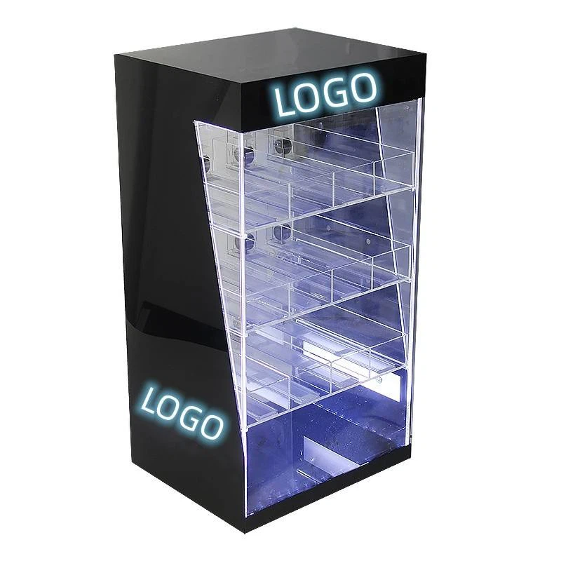 Retail cigarette shelving