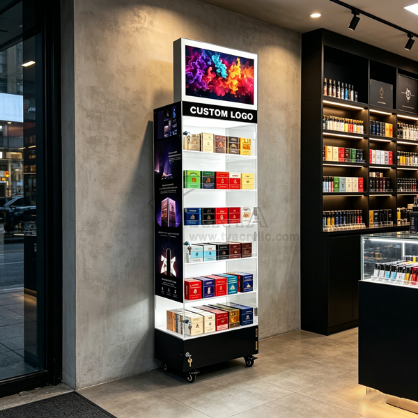 Floor Vape Display Stand factory