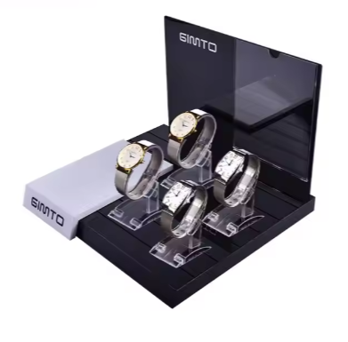 Wholesale Free Design Custom Size Watch Rack High-end Luxury Durable Acrylic Watch Display Rack Wholesale Free Design Custom Size Watch Rack High-end Luxury Durable Acrylic Watch Display Rack
