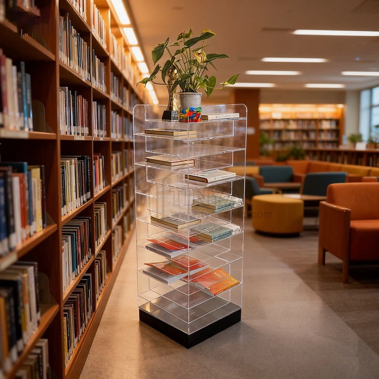 Acrylic floor stand storage case Acrylic floor stand storage case