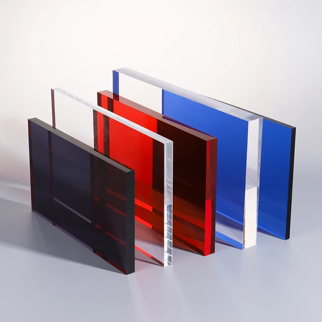 Acrylic sheets of various thicknesses Acrylic sheets of various thicknesses