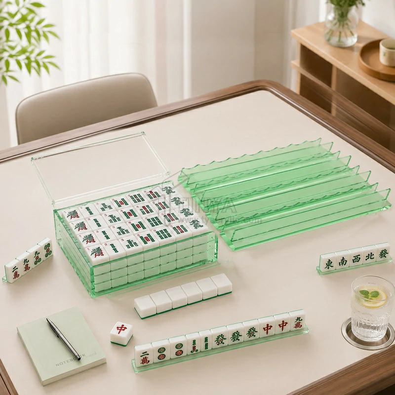 custom-color-acrylic-mahjong-set custom-color-acrylic-mahjong-set
