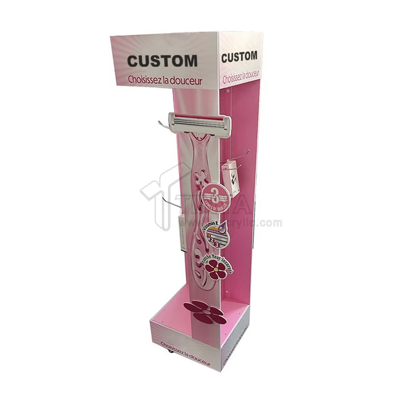custom-beauty-product-floor-display-stand custom-beauty-product-floor-display-stand