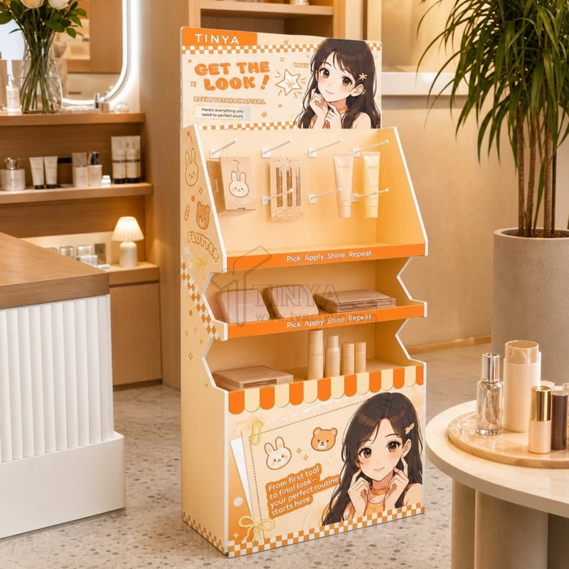 cosmetic-display-stand-retail-store-scene cosmetic-display-stand-retail-store-scene