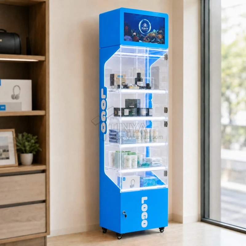 custom-blue-acrylic-vape-display-stand custom-blue-acrylic-vape-display-stand