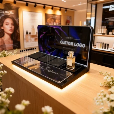 Acrylic Cosmetic Displays for Makeup & Skincare Store