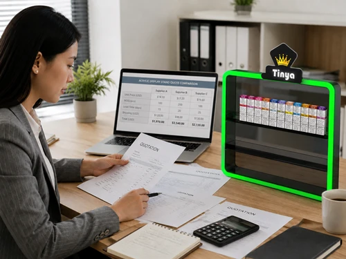 Get Wholesale Acrylic Display Pricing That Actually Makes Sense