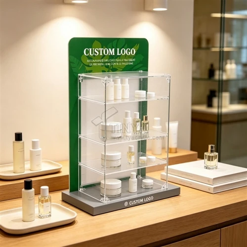 Countertop Display Stand With Storage: How to Combine Product Display and Hid...