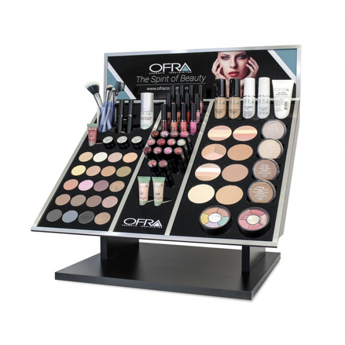 Countertop makeup display Countertop makeup display