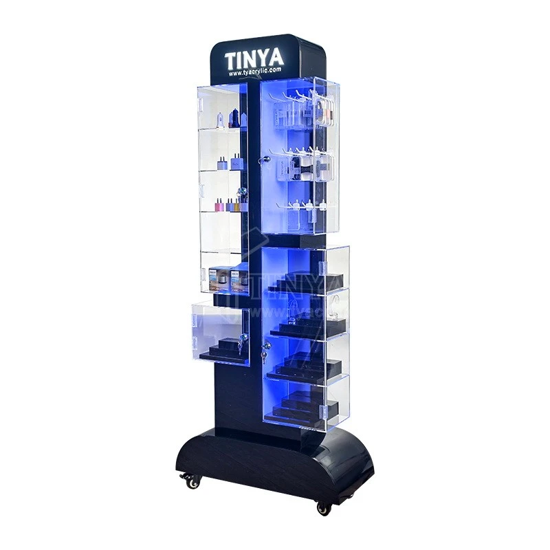 display stand for hanging mobile phone accessories