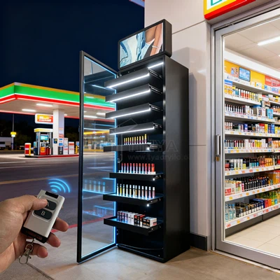 Tobacco shop display rack Tobacco shop display rack